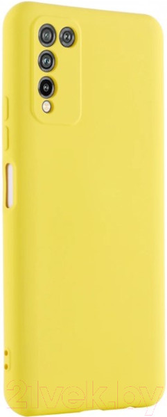 Изображение товара Чехол-накладка Case Cheap Liquid для Honor 10X Lite (желтый)