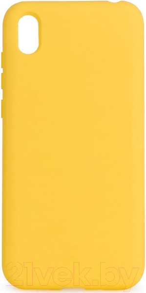 Изображение товара Чехол-накладка Case Cheap Liquid для Huawei Y5 2019/Honor 8S (желтый)