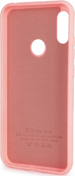 Изображение товара Чехол-накладка Case Cheap Liquid для Huawei Y6 2019 (светло-розовый)