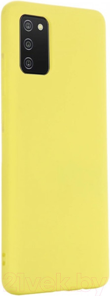 Изображение товара Чехол-накладка Case Cheap Liquid для Galaxy A02s (желтый)
