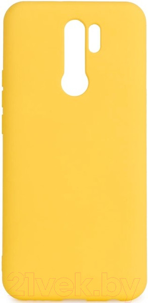 Изображение товара Чехол-накладка Case Cheap Liquid для Redmi 9 (желтый)