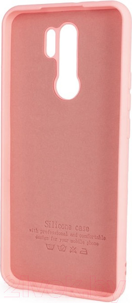 Изображение товара Чехол-накладка Case Cheap Liquid для Redmi 9 (светло-розовый)