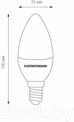 Изображение товара Лампа Elektrostandard BLE1410 (белый матовый)