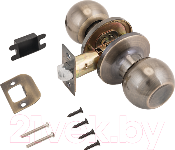 Изображение товара Ручка дверная Стандарт 607 PS AB (бронза)