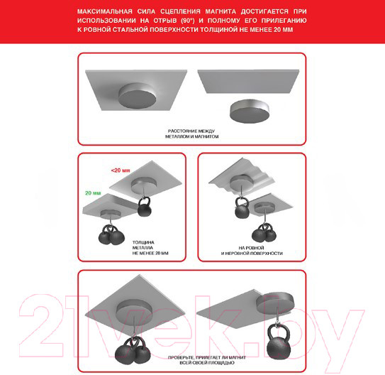 Изображение товара Неодимовый магнит Rexant 72-3112