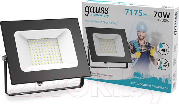 Изображение товара Прожектор Gauss Elementary / 613100270