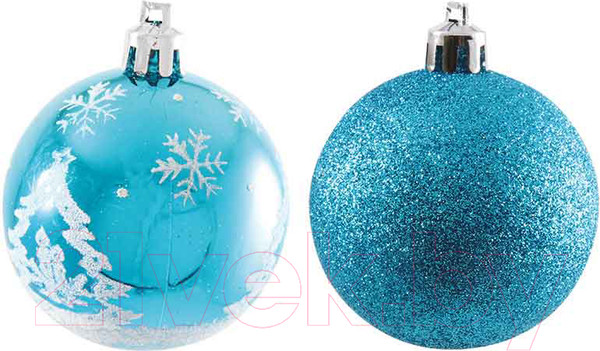 Изображение товара Набор шаров новогодних Волшебная страна PB6-4TDG-B / 102165 (4шт)