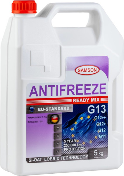 Изображение товара Антифриз SAMSON EU-Standard G13 (5кг, фиолетовый)