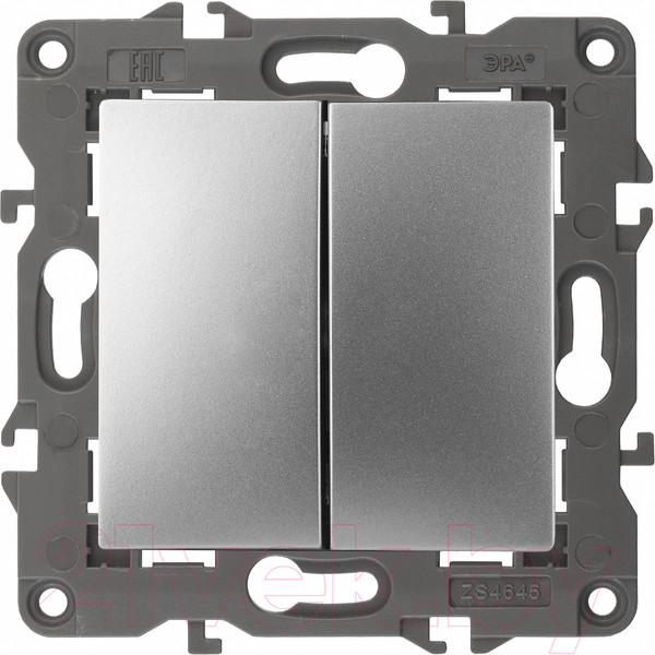 Изображение товара Выключатель ЭРА Elegance 14-1104-03 / Б0034232 (алюминий)