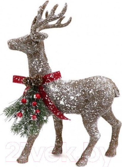 Изображение товара Фигура под елку Merry Bear Новогодний олень / E29-H21112 (46см)