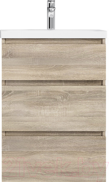 Изображение товара Комплект мебели для ванной AM.PM Gem S BK91GC