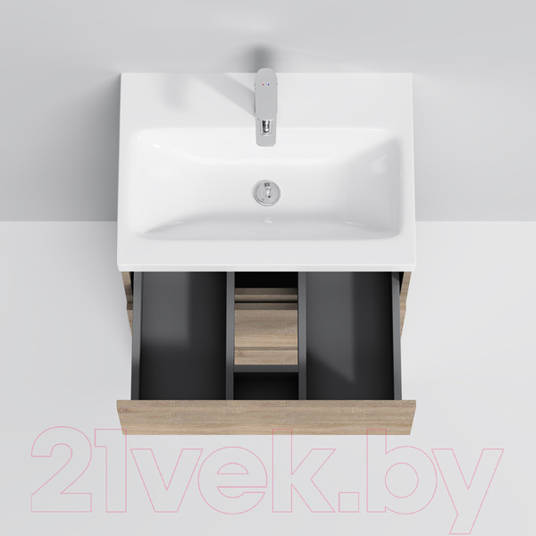 Изображение товара Комплект мебели для ванной AM.PM Gem S BK91GC