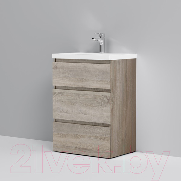 Изображение товара Комплект мебели для ванной AM.PM Gem S BK91GC