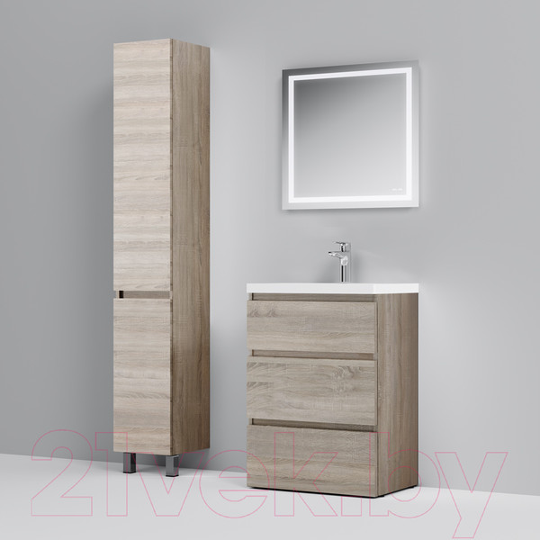 Изображение товара Комплект мебели для ванной AM.PM Gem S BK91GC