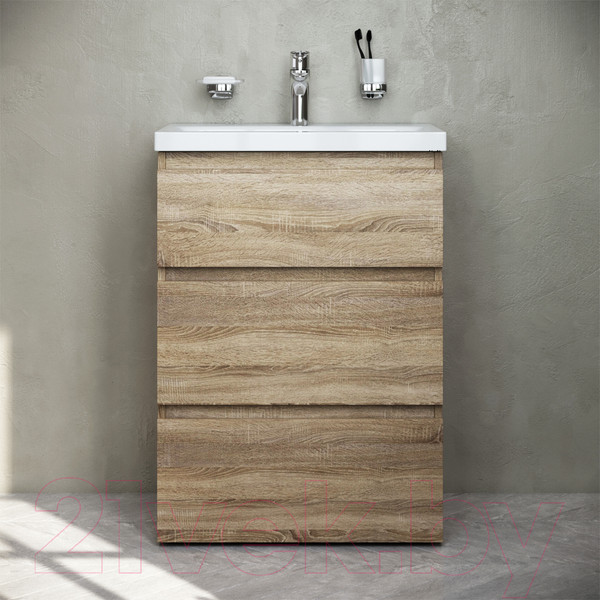 Изображение товара Комплект мебели для ванной AM.PM Gem S BK91GC