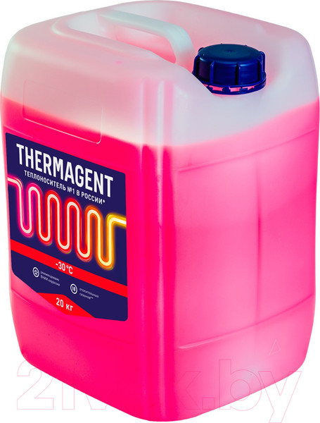 Изображение товара Теплоноситель для систем отопления Thermagent -30°C (10кг, красный)