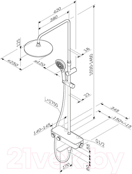 Изображение товара Комплект сантехники AM.PM Inspire 2.0 WK52EB