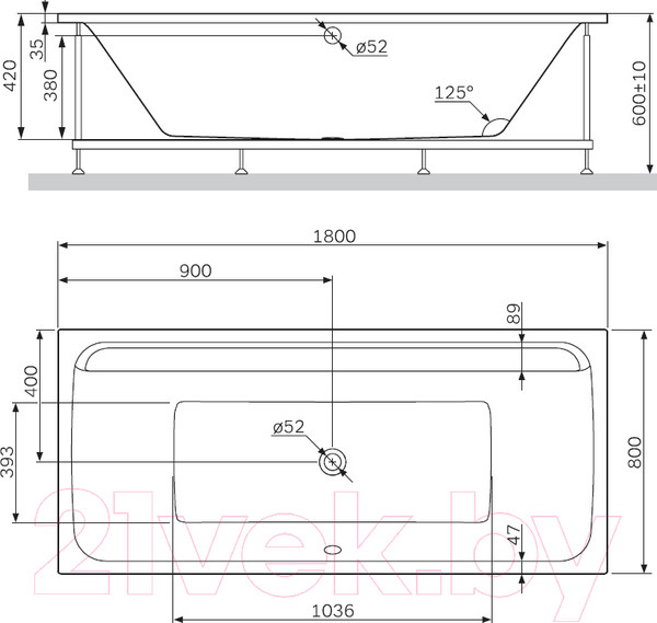 Изображение товара Комплект сантехники AM.PM Inspire 2.0 WK52EB