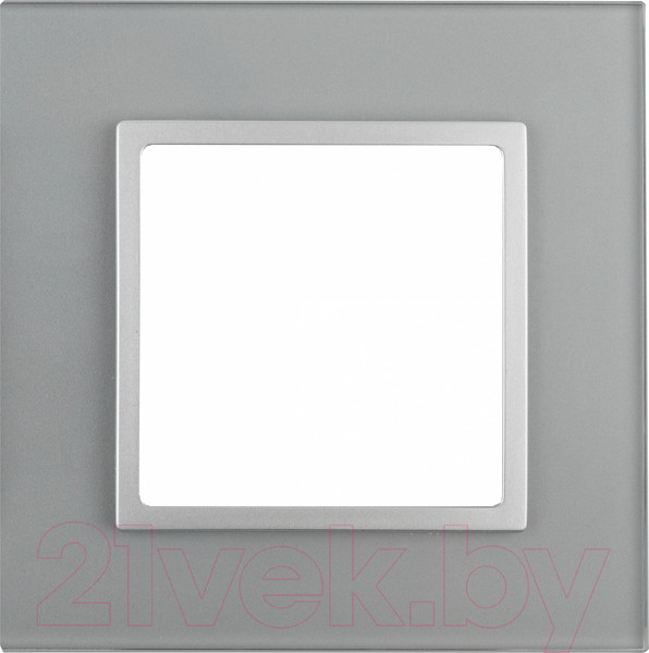Изображение товара Рамка для выключателей и розеток ЭРА Elegance 14-5101-03 / Б0034472 (алюминий)