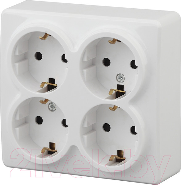 Изображение товара Розетка ЭРА Эксперт 11-2211-01 / Б0020709 (белый)