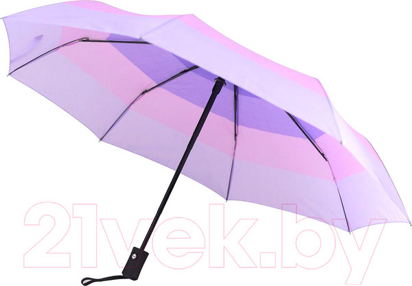 Изображение товара Зонт складной Мультидом Градиент Сирень / FX24-50
