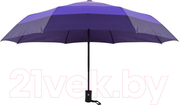 Изображение товара Зонт складной Мультидом Градиент Сирень / FX24-50