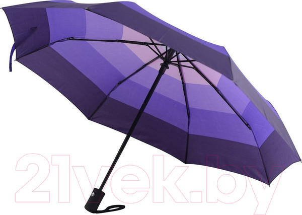 Изображение товара Зонт складной Мультидом Градиент Сирень / FX24-50