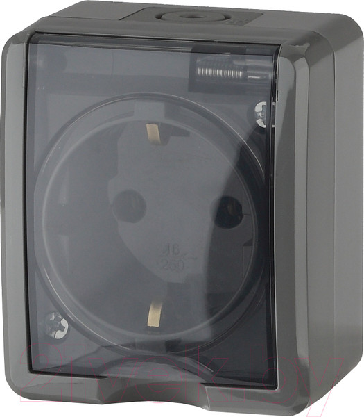 Изображение товара Розетка ЭРА Эксперт 11-2401-03 / Б0020713 (серый)