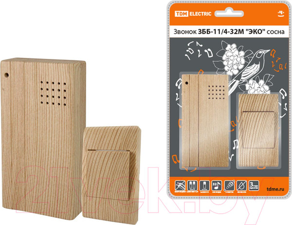 Изображение товара Электрический звонок TDM SQ1901-0022