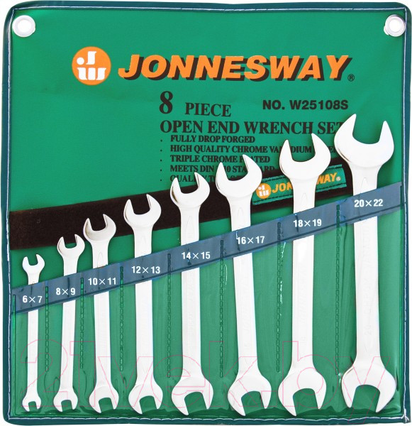 Изображение товара Набор ключей Jonnesway W264108PRS