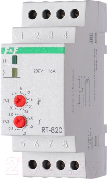 Изображение товара Реле температуры Евроавтоматика RT-820 / EA07.001.001