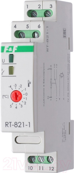 Изображение товара Реле температуры Евроавтоматика RT-821-1 / EA07.001.004