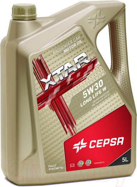 Изображение товара Моторное масло Cepsa Xtar 5W30 Long Life W / 514313090 (5л)