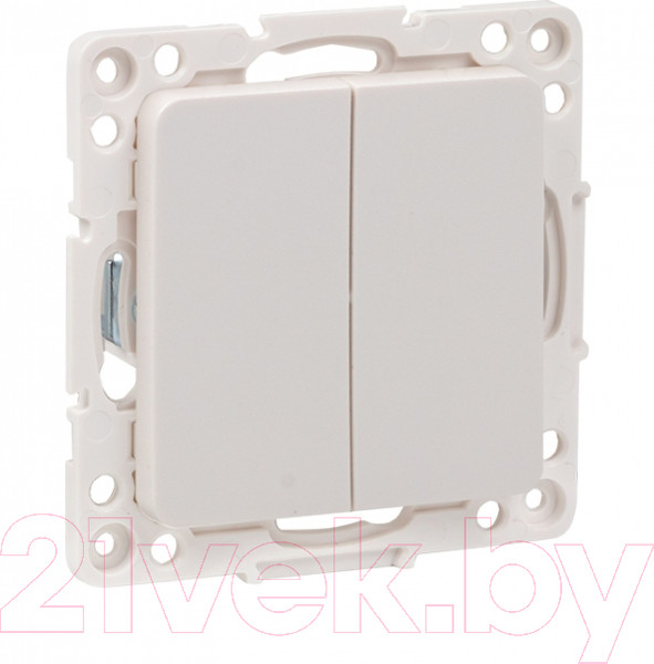 Изображение товара Выключатель EKF PROxima Стокгольм / EYV10-123-10 (белый)