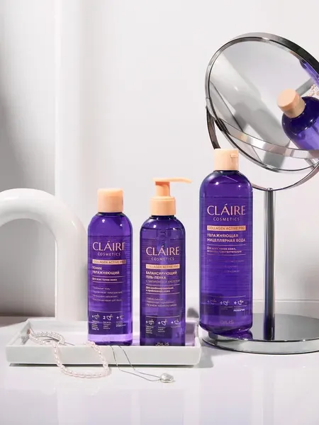 Изображение товара Мицеллярная вода Claire Увлажняющая  (400мл )