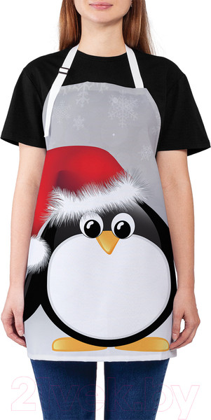 Изображение товара Кухонный фартук JoyArty Пингвин в шапке / ap_378749