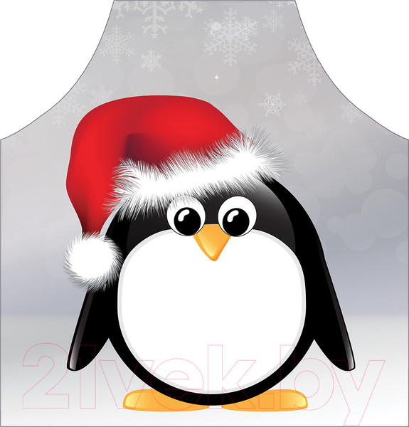 Изображение товара Кухонный фартук JoyArty Пингвин в шапке / ap_378749