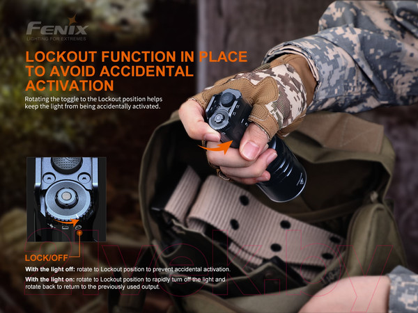 Изображение товара Фонарь Fenix Light TK35UEV20