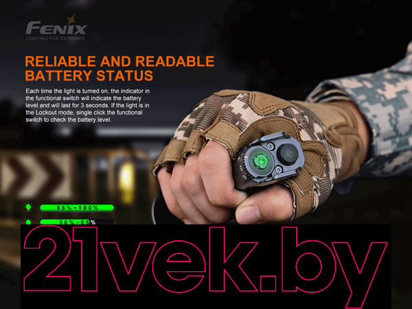 Изображение товара Фонарь Fenix Light TK35UEV20