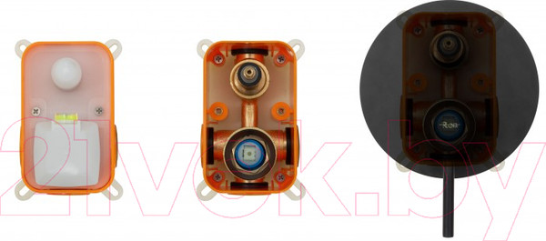 Изображение товара Душевая система со смесителем REA Lungo REA-P4100 (черный)