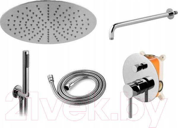 Изображение товара Душевая система со смесителем REA Lungo REA-P8007 (хром)