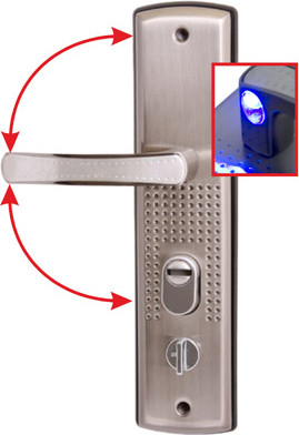 Изображение товара Ручка дверная Аллюр РН-А222-1-Н70-R