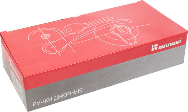 Изображение товара Ручка дверная Аллюр РН-А222-1-Н70-R