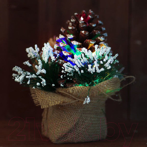 Изображение товара Световая фигурка Лесная мастерская Шишка 4351567