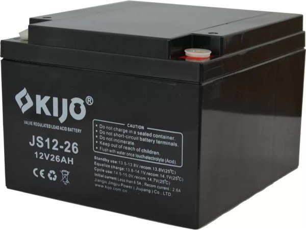 Изображение товара Аккумуляторная батарея Kijo 12V 26Ah M5 / 12V26AH