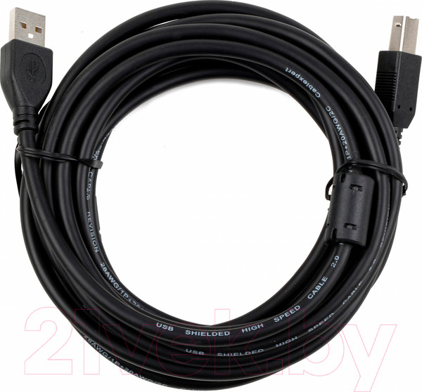 Изображение товара Кабель Cablexpert CCF2-USB2-AMBM-15 (4.5м, черный)