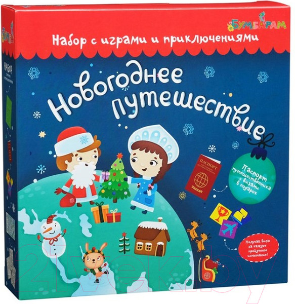 Изображение товара Настольная игра Bumbaram Новогоднее путешествие tr-204