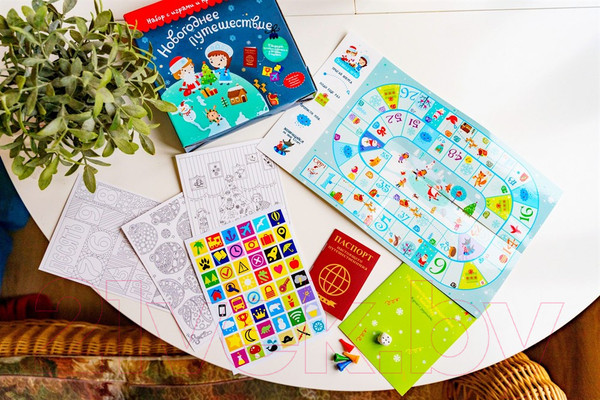 Изображение товара Настольная игра Bumbaram Новогоднее путешествие tr-204