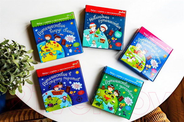 Изображение товара Настольная игра Bumbaram Новогоднее путешествие tr-204