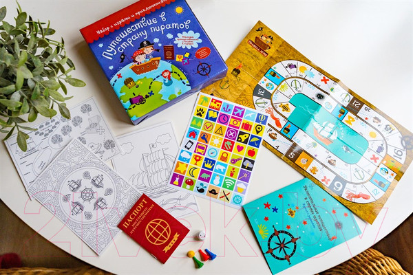 Изображение товара Настольная игра Bumbaram Путешествие в страну пиратов tr-202